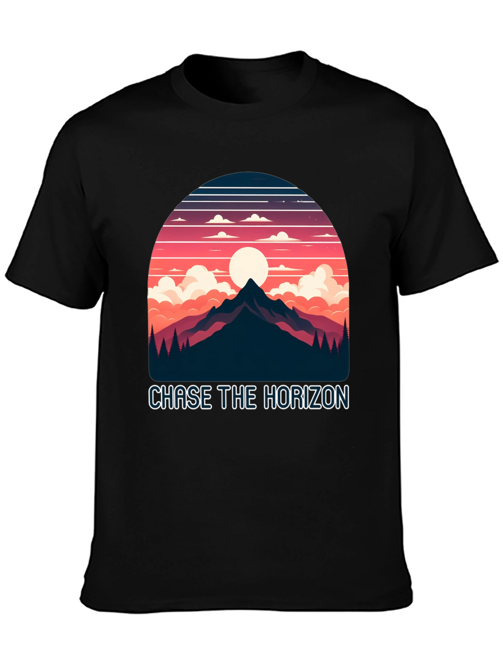 Chase the Horizon Graphic Tee - Adventure Shirt