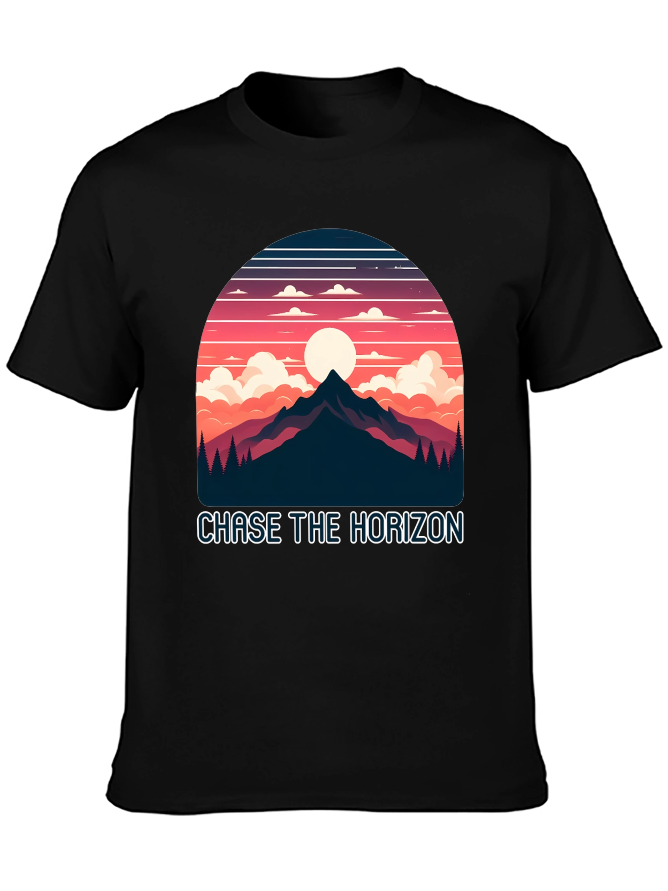 Chase the Horizon Graphic Tee - Adventure Shirt