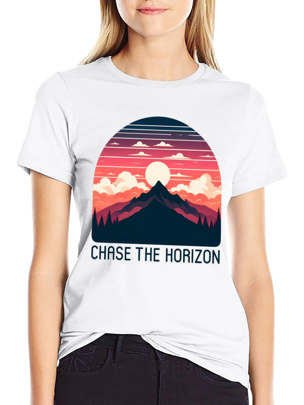 Chase the Horizon Graphic Tee - Adventure Shirt
