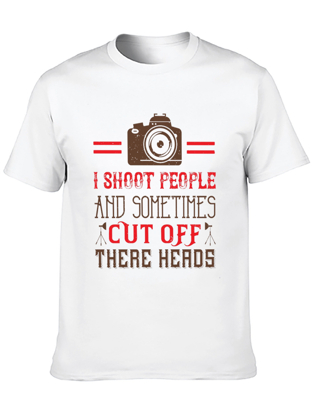 I Shoot People Funny Camera T-Shirt