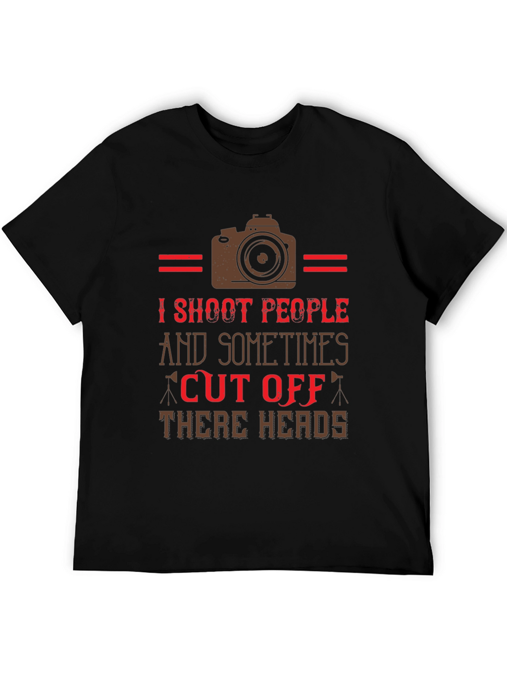 I Shoot People Funny Camera T-Shirt