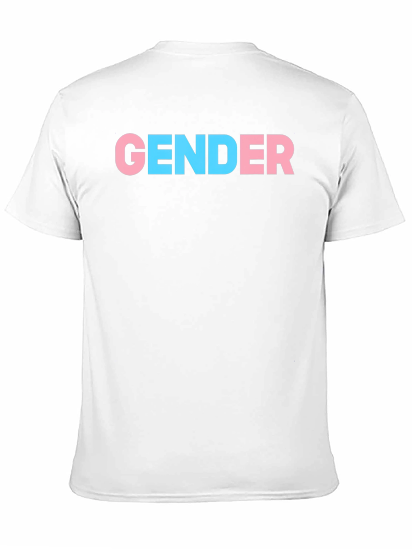 Gender Pride T-Shirt - Black Cotton Blend