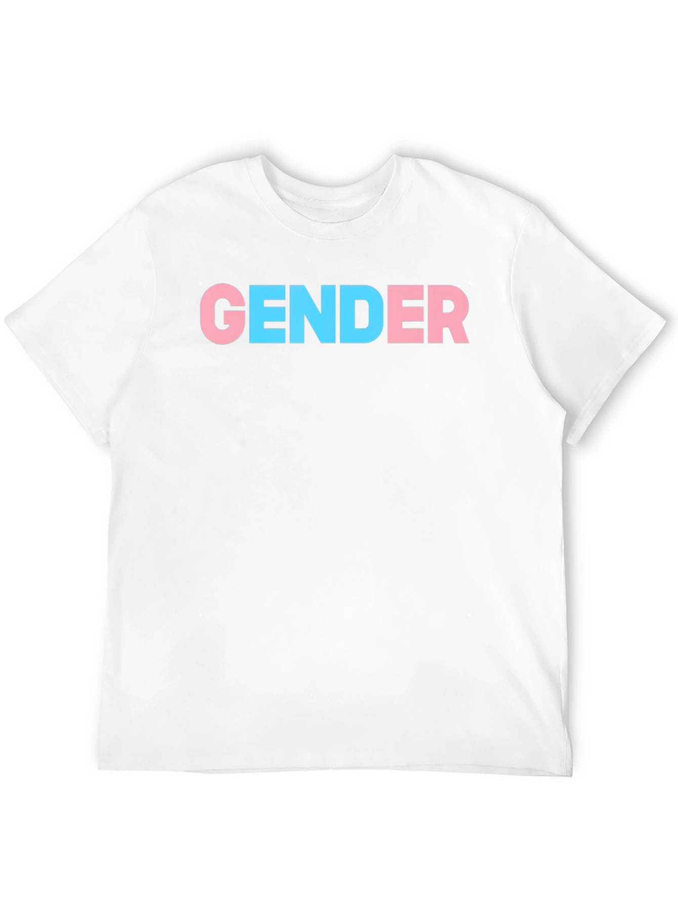 Gender Pride T-Shirt - Black Cotton Blend