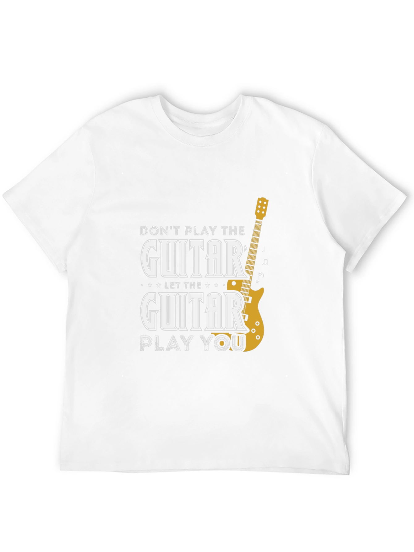 Guitar Play You Graphic T-Shirt - Black