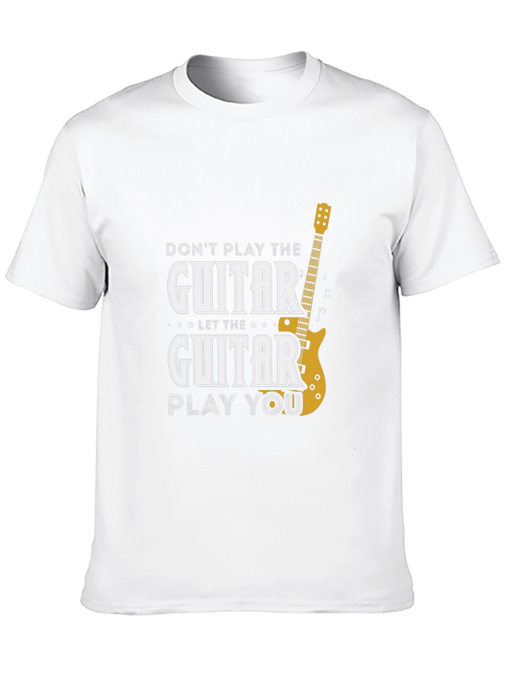 Guitar Play You Graphic T-Shirt - Black