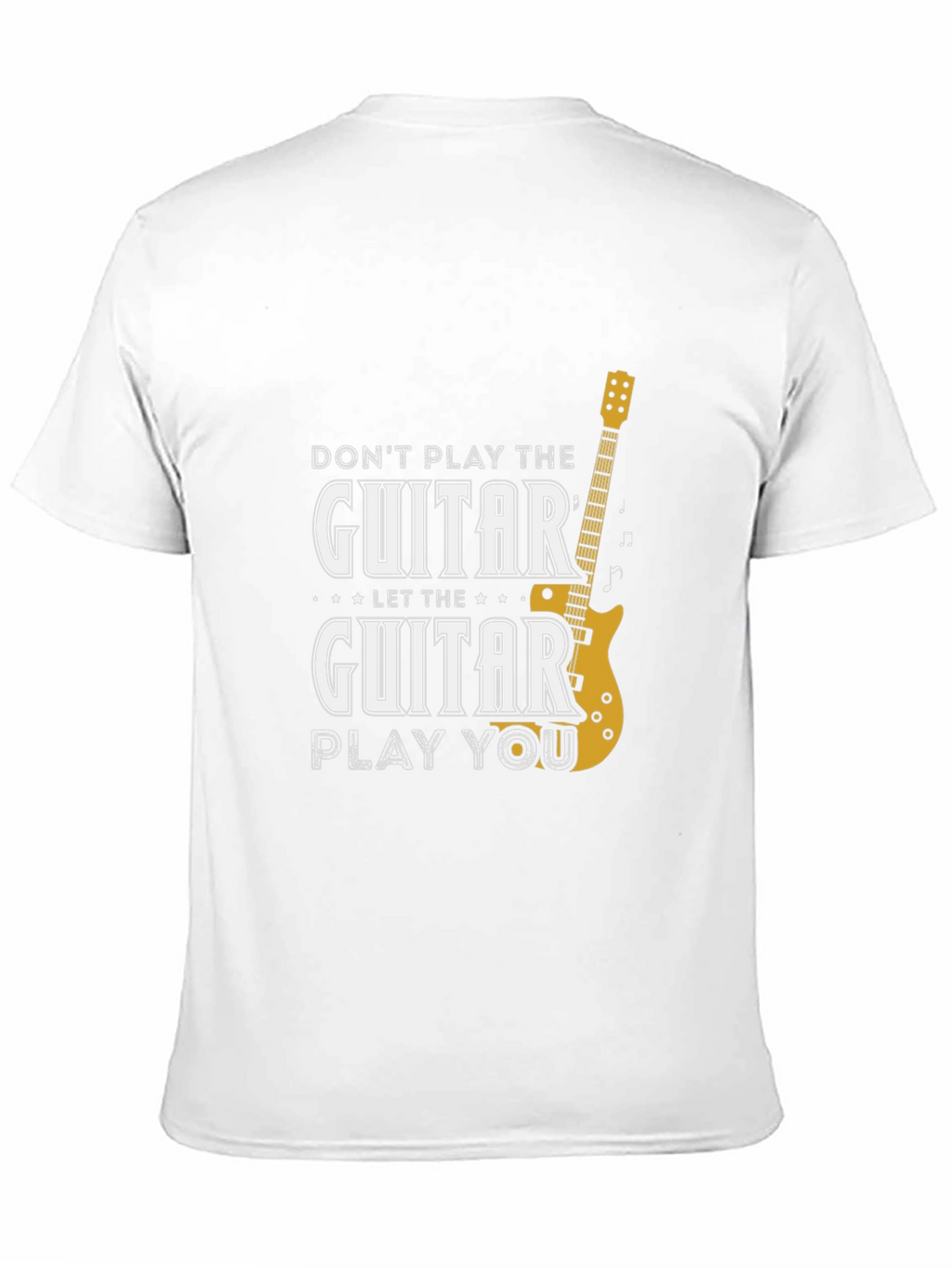 Guitar Play You Graphic T-Shirt - Black