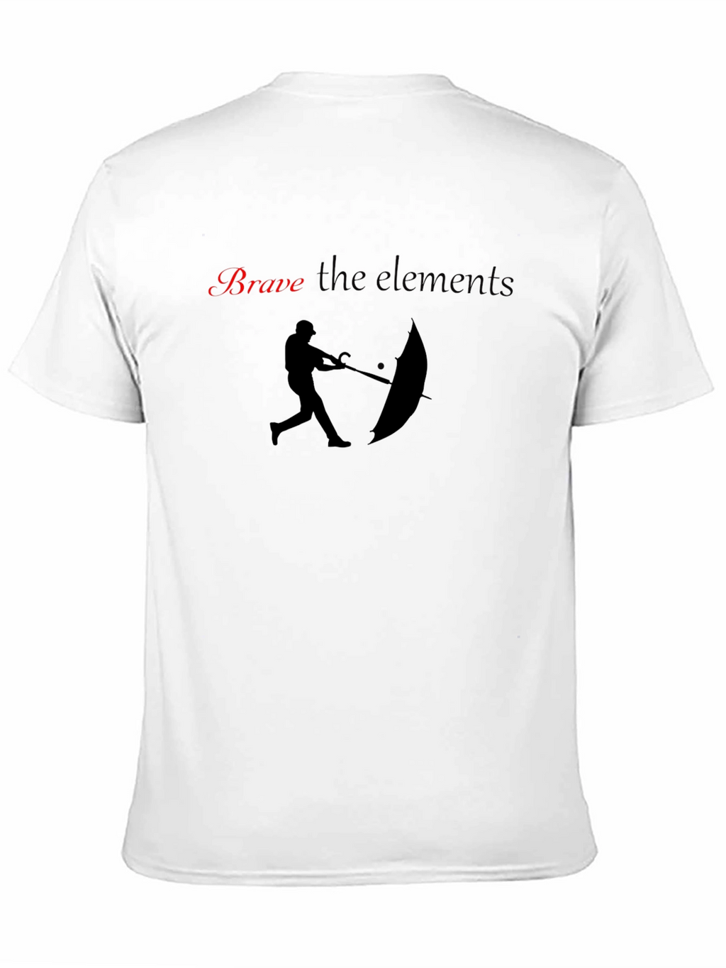 Brave the Elements Graphic T-Shirt - Black