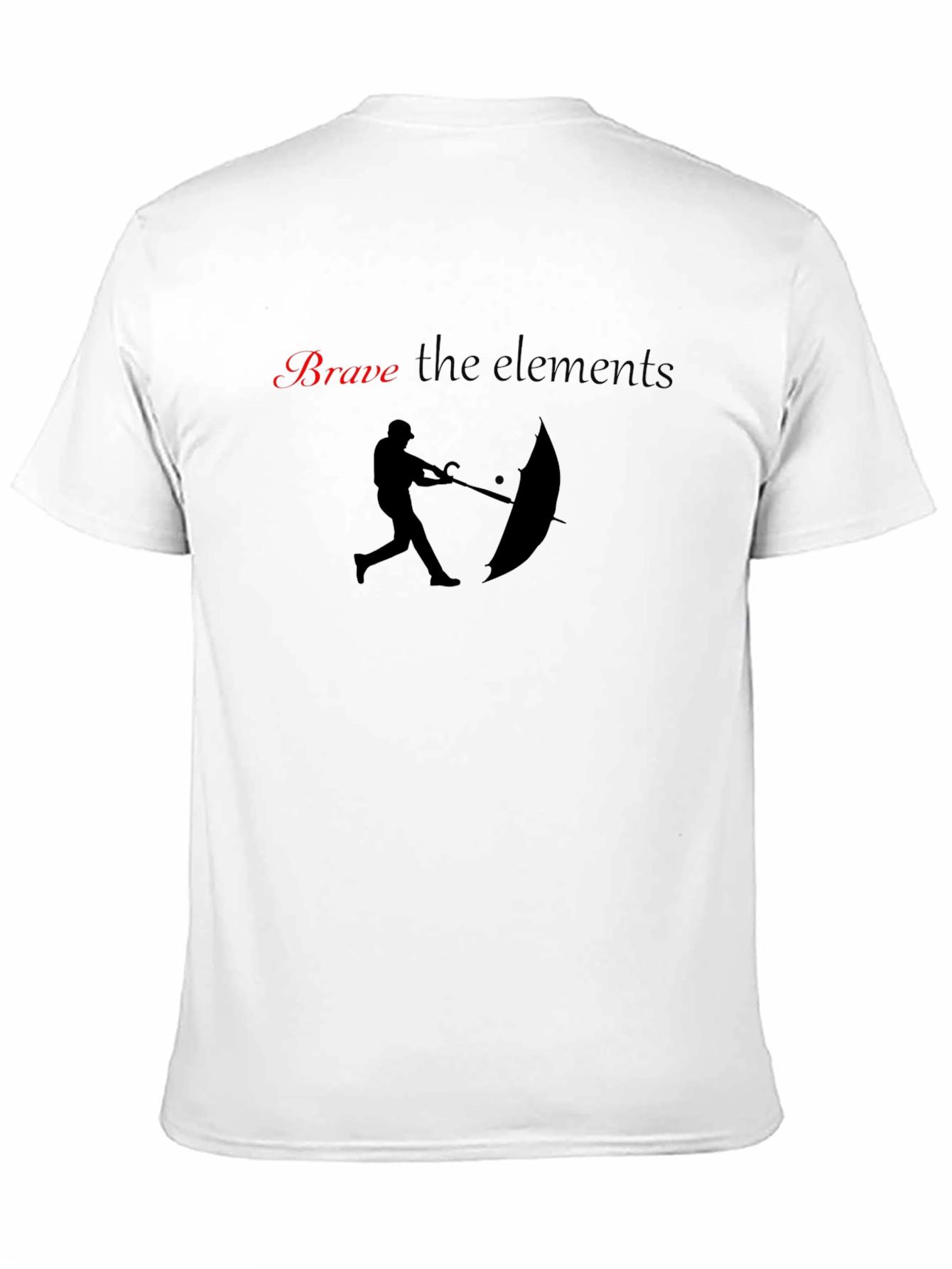 Brave the Elements Graphic T-Shirt - Black