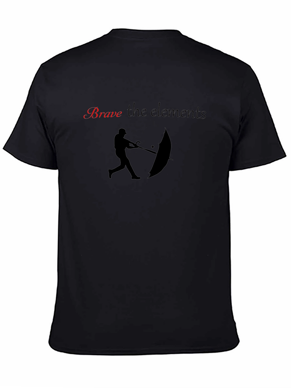 Brave the Elements Graphic T-Shirt - Black