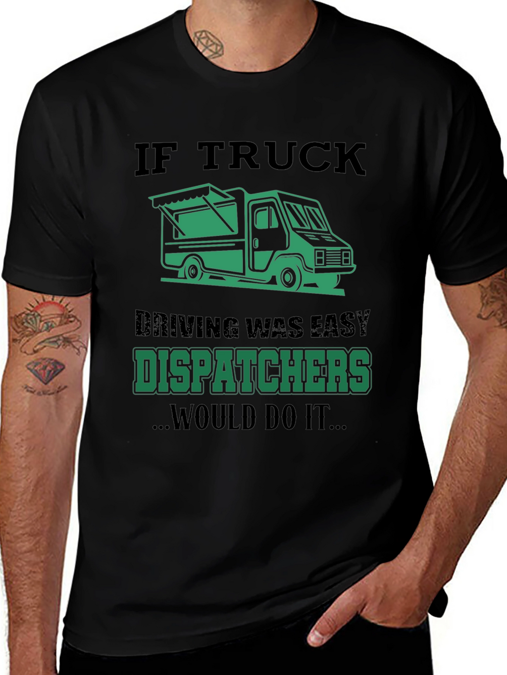 Truck Dispatcher T-Shirt: Funny Trucking Apparel