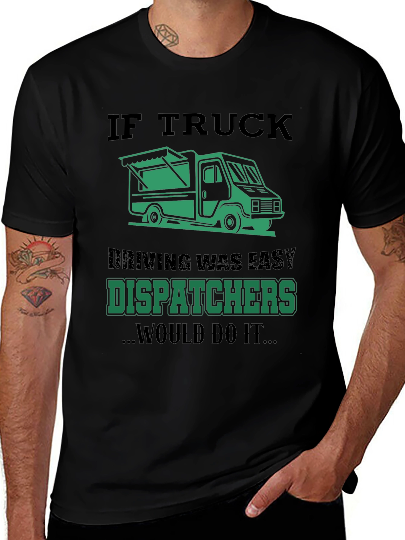 Truck Dispatcher T-Shirt: Funny Trucking Apparel