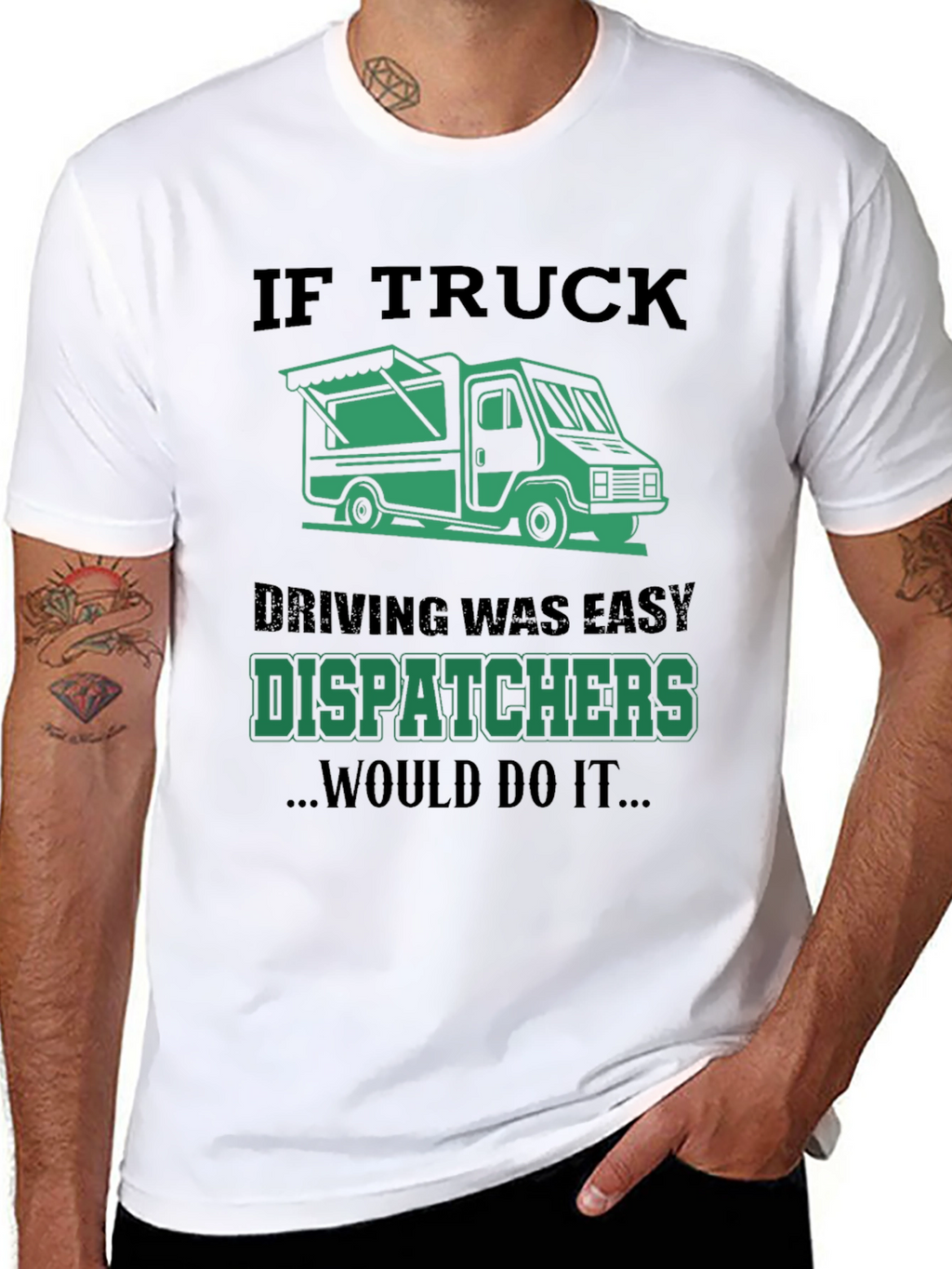 Truck Dispatcher T-Shirt: Funny Trucking Apparel