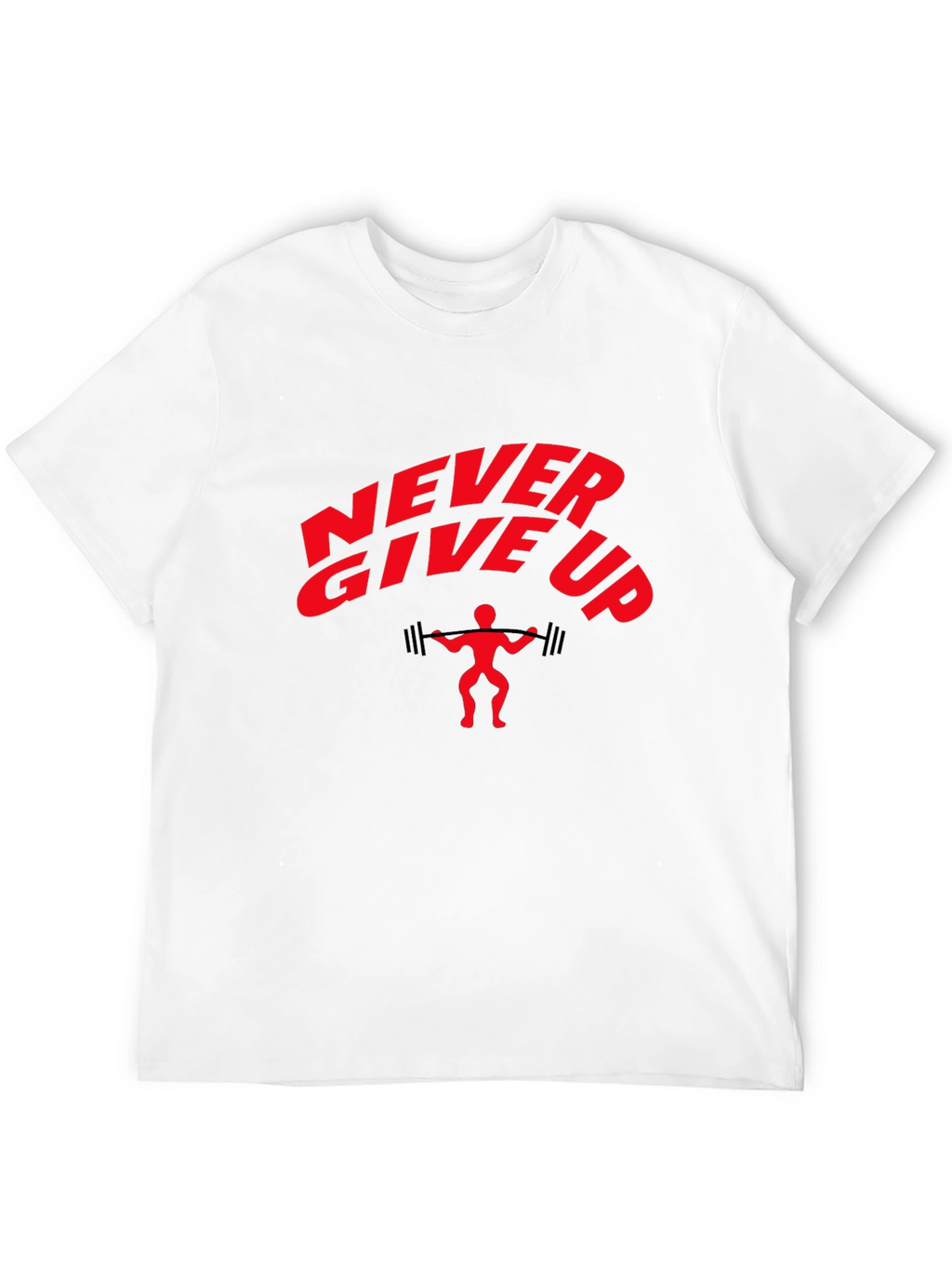 Never Give Up Graphic T-Shirt