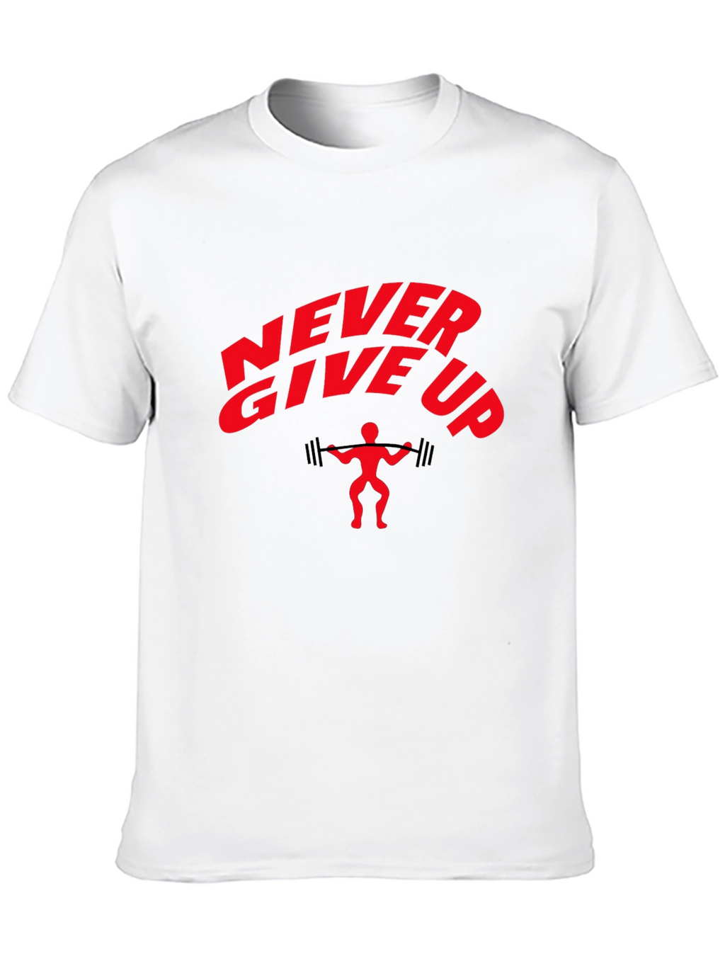 Never Give Up Graphic T-Shirt