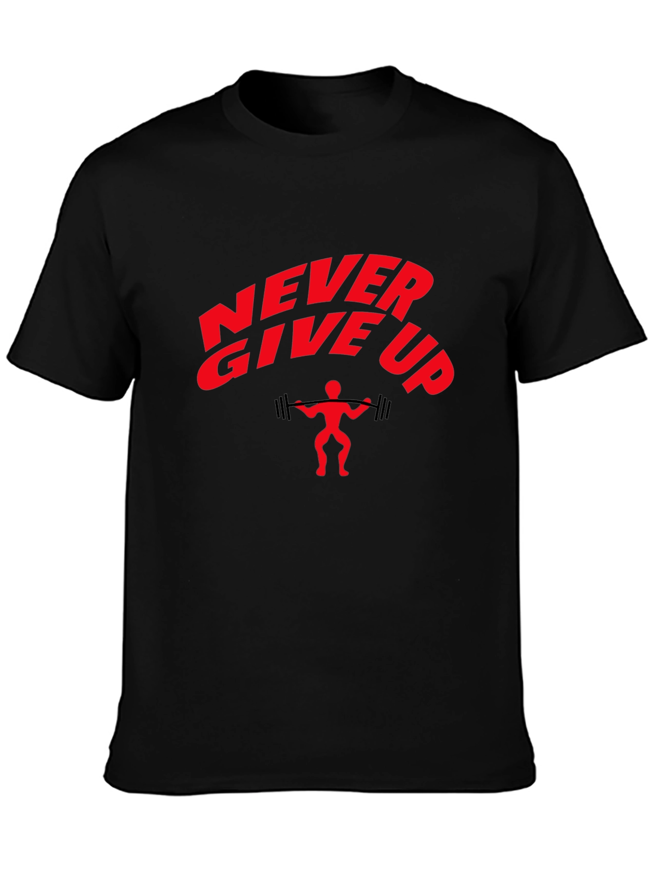 Never Give Up Graphic T-Shirt