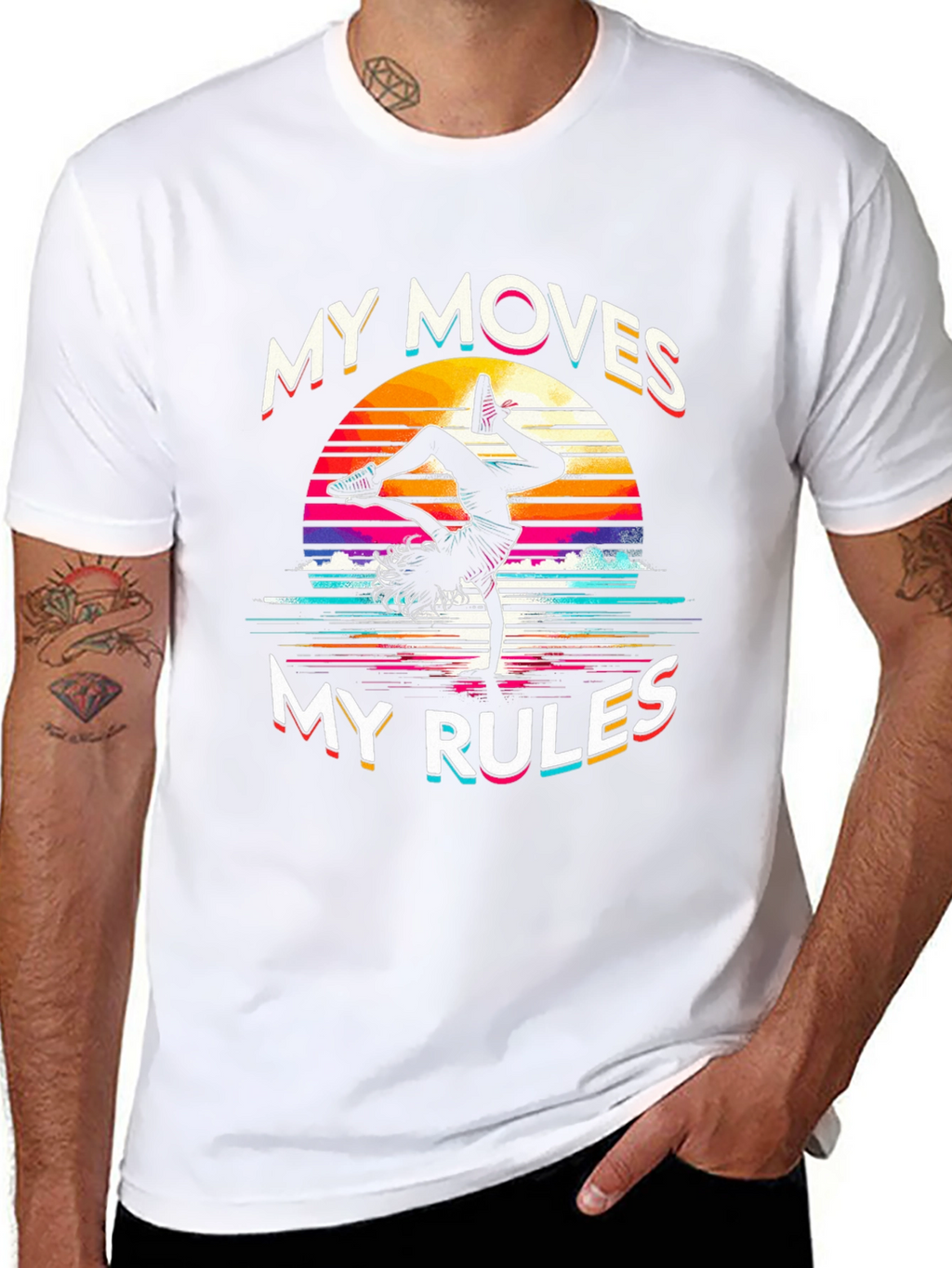 My Moves My Rules Graphic Tee