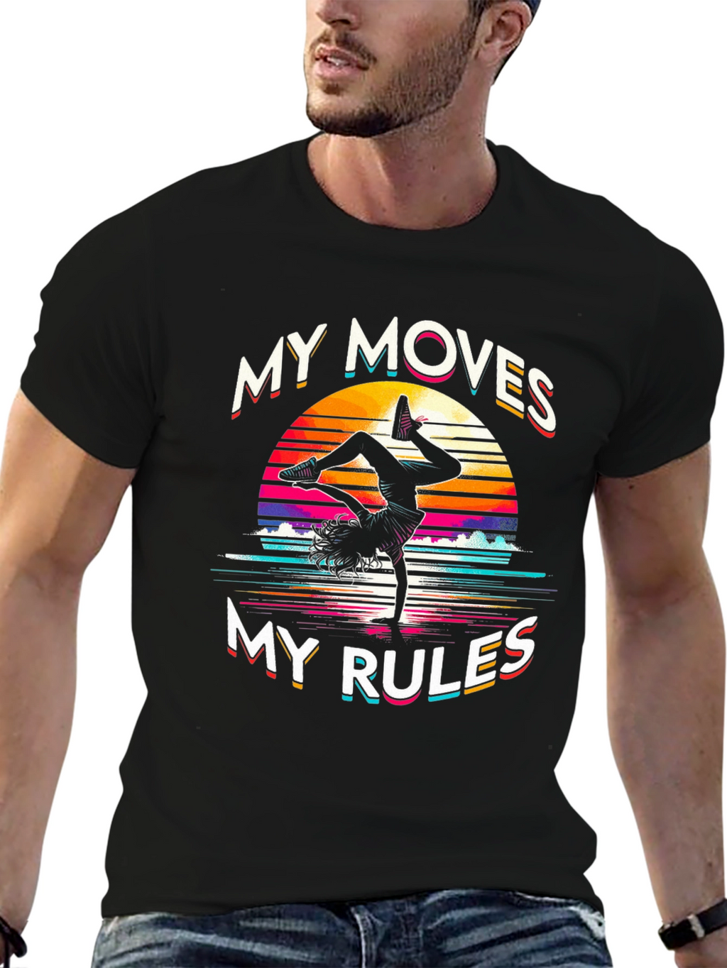My Moves My Rules Graphic Tee