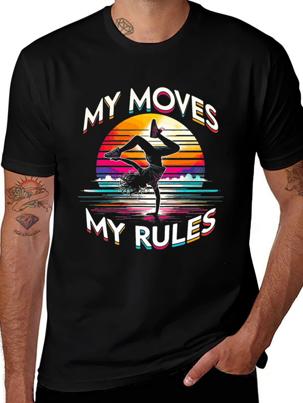 My Moves My Rules Graphic Tee
