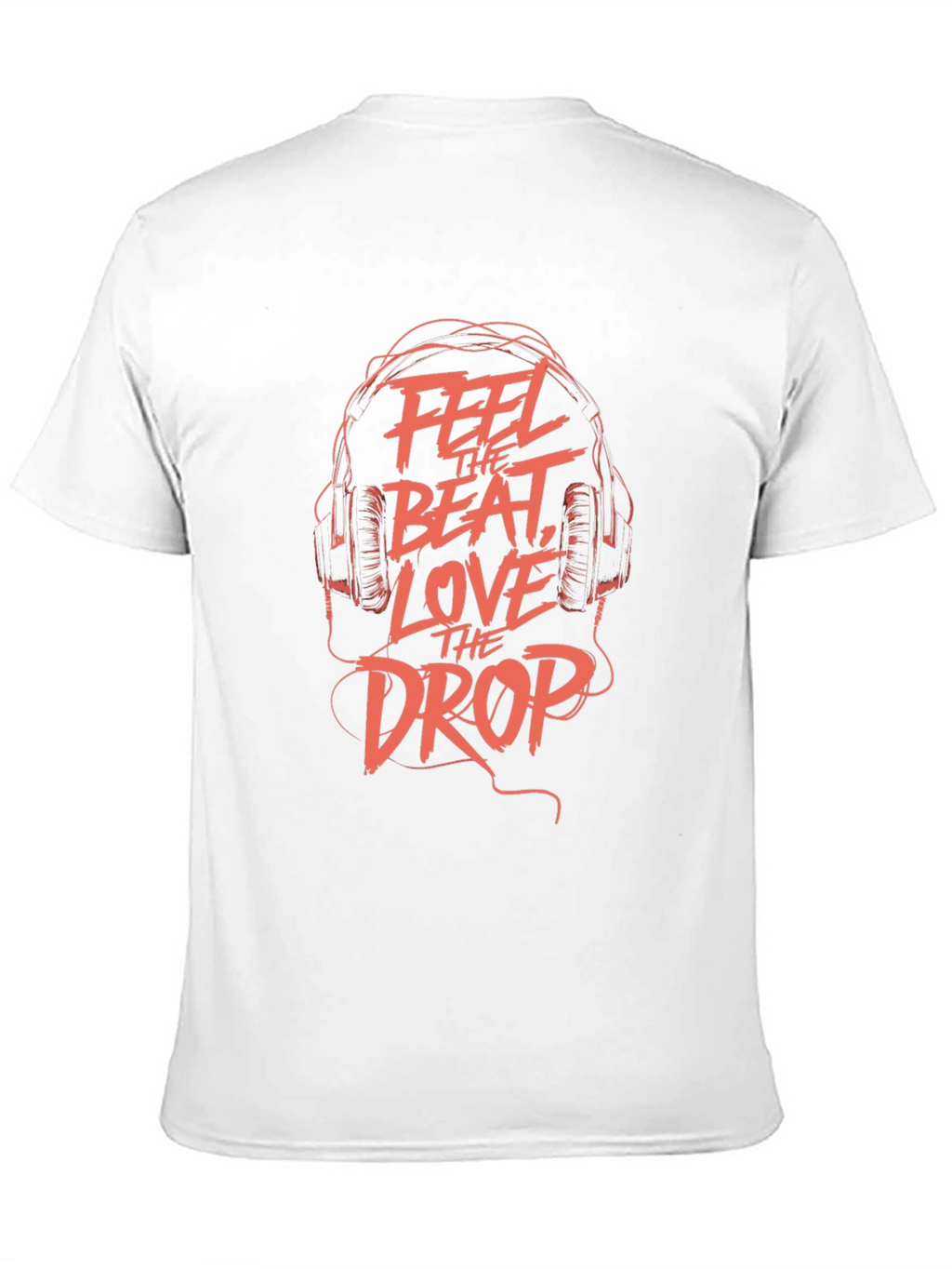 Feel The Beat T-Shirt - Black Graphic Tee