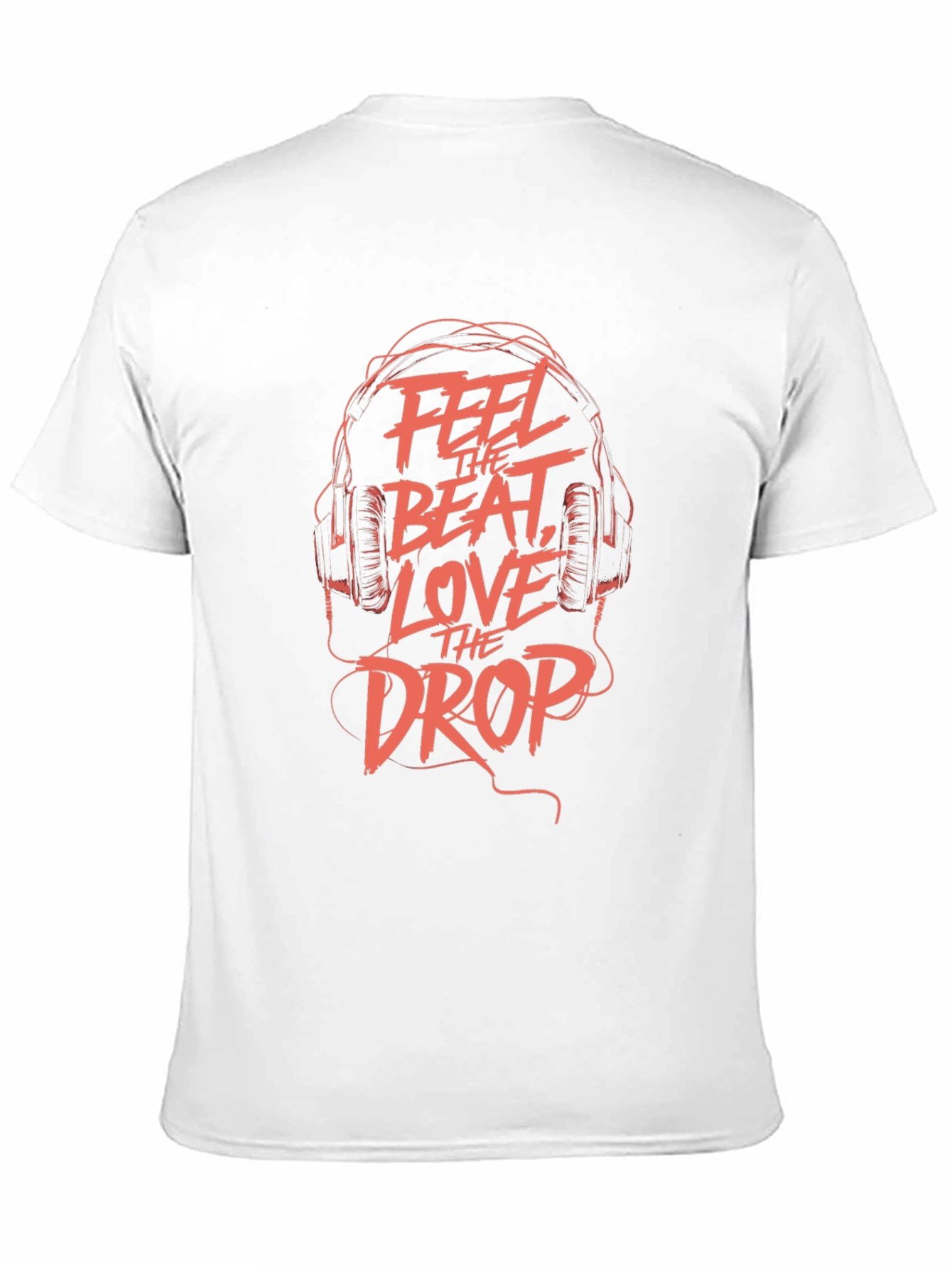 Feel The Beat T-Shirt - Black Graphic Tee