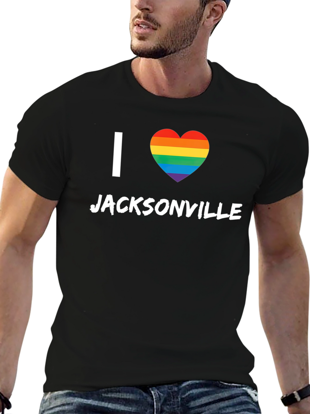 I Heart Jacksonville LGBTQ Pride T-Shirt