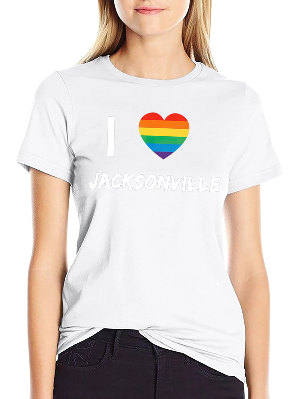 I Heart Jacksonville LGBTQ Pride T-Shirt