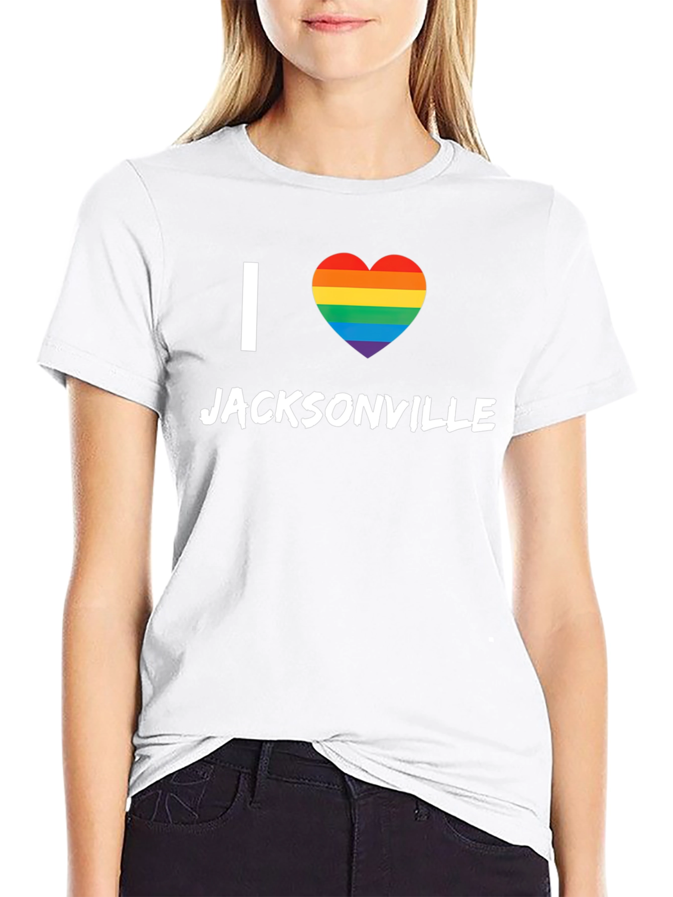 I Heart Jacksonville LGBTQ Pride T-Shirt