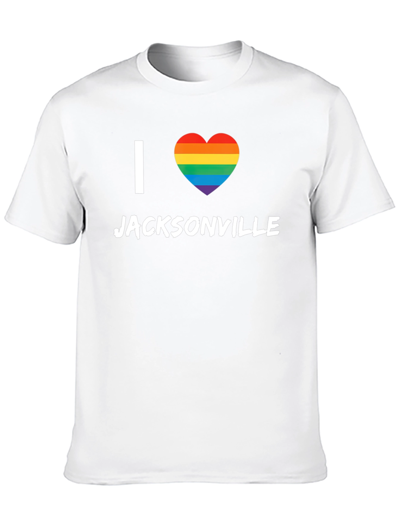 I Heart Jacksonville LGBTQ Pride T-Shirt