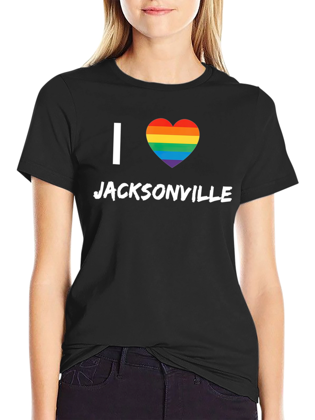 I Heart Jacksonville LGBTQ Pride T-Shirt