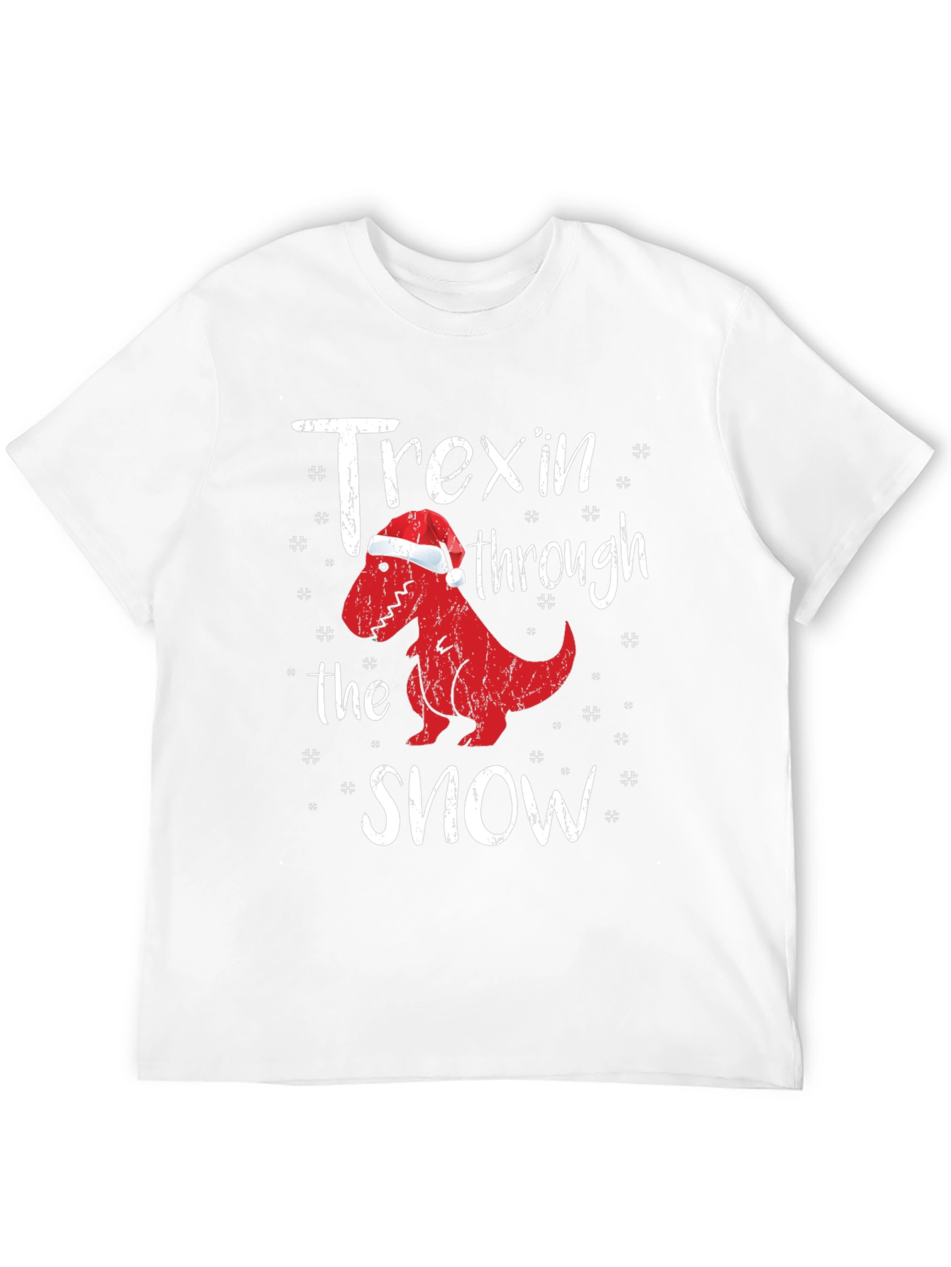 Trexin Through the Snow T-Shirt