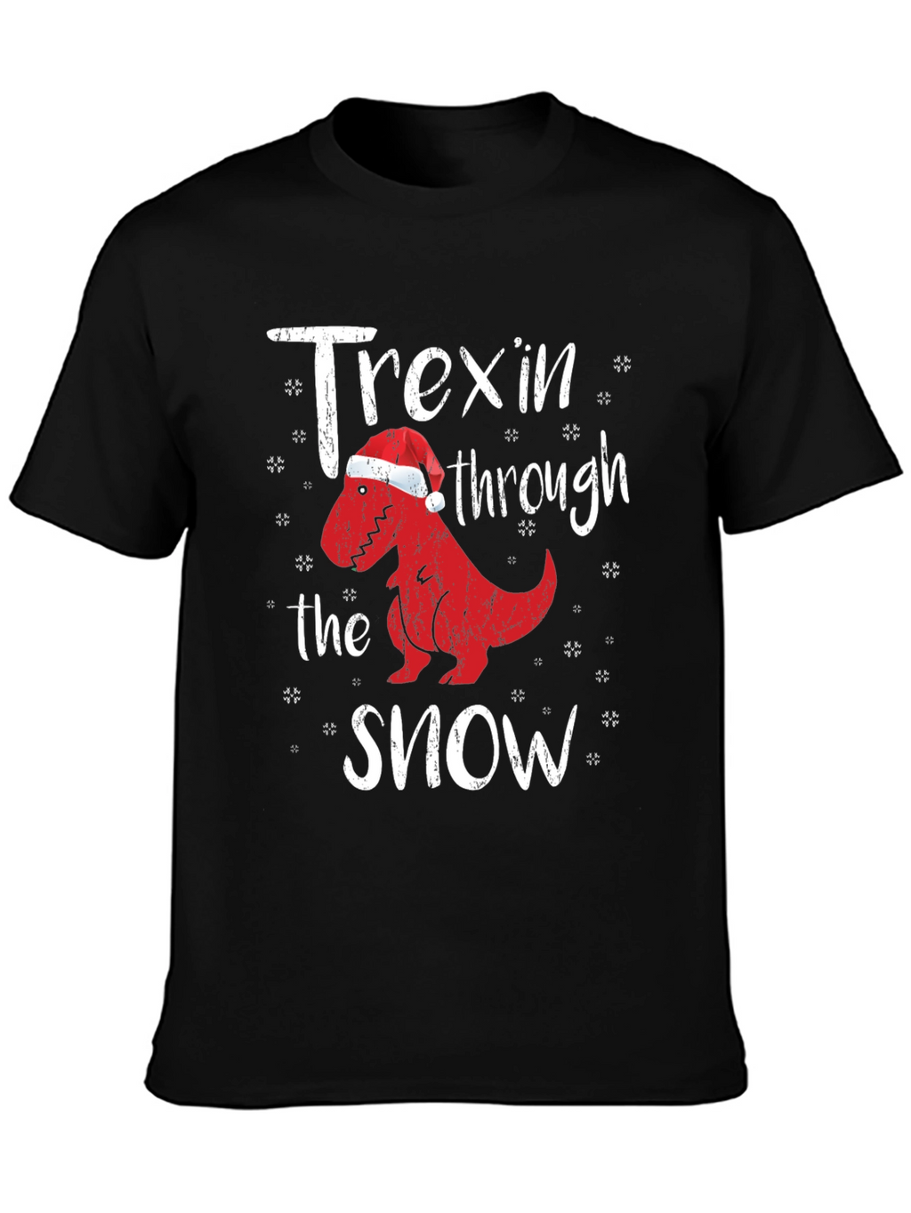 Trexin Through the Snow T-Shirt