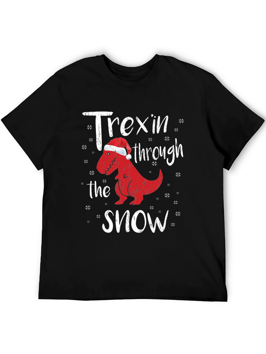 Trexin Through the Snow T-Shirt