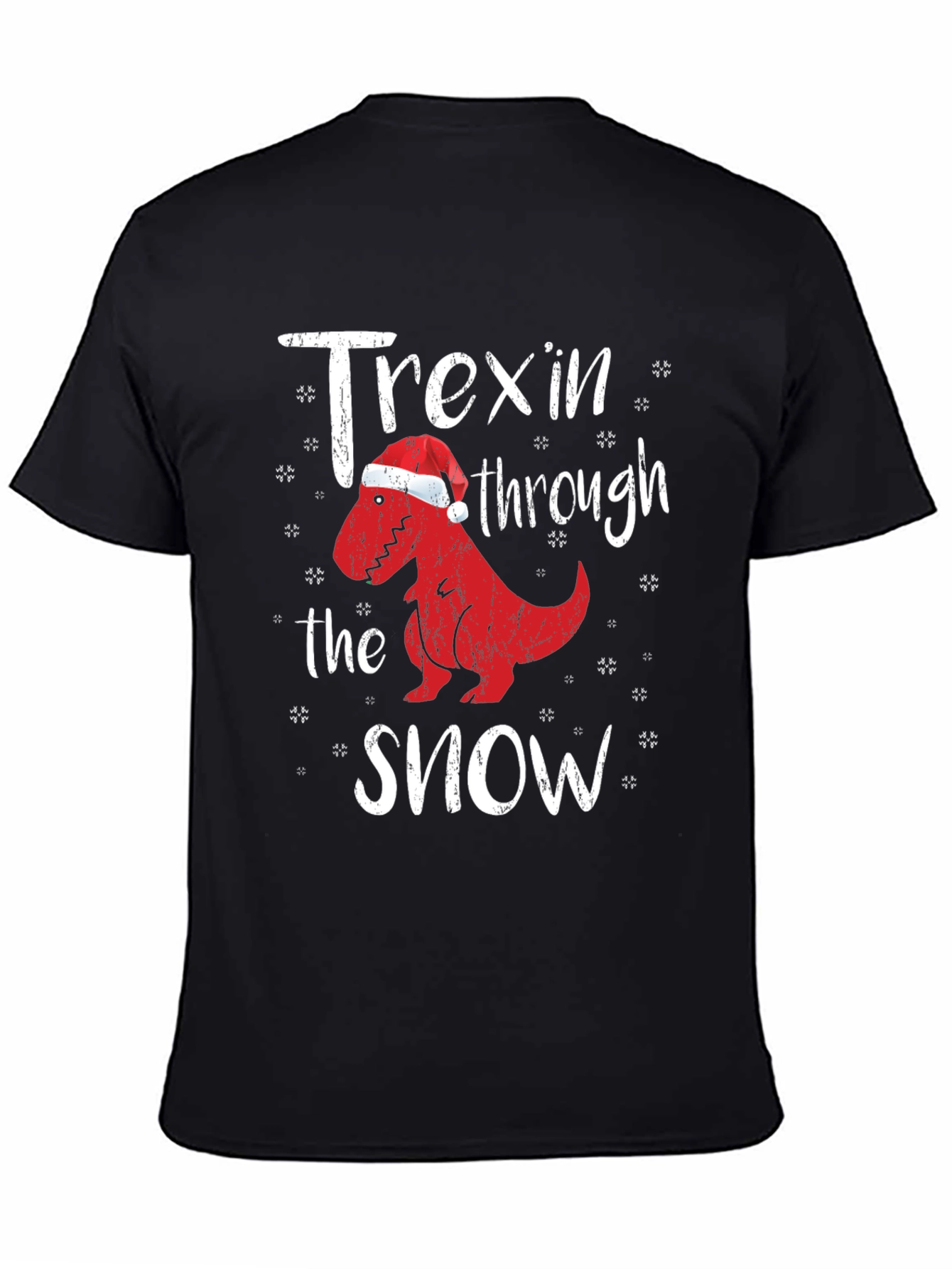 Trexin Through the Snow T-Shirt