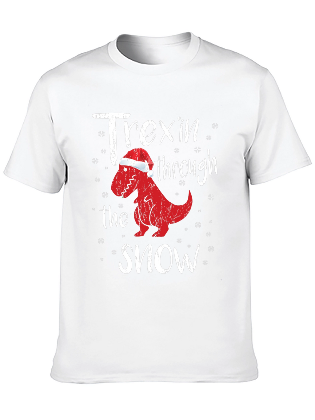 Trexin Through the Snow T-Shirt