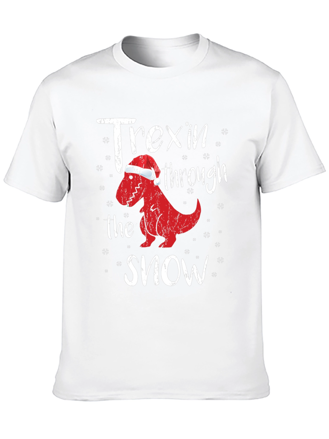 Trexin Through the Snow T-Shirt