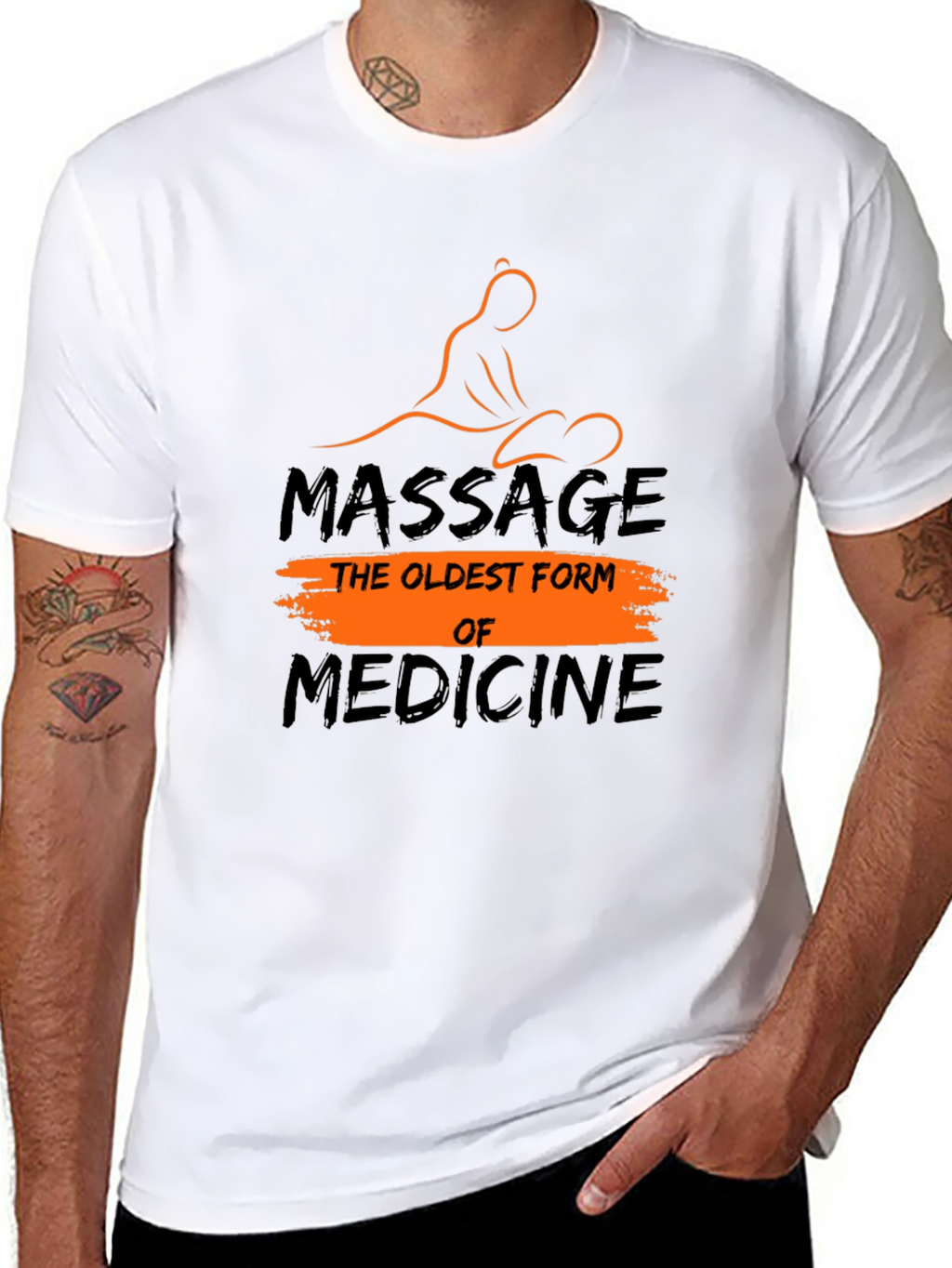 Massage Therapy T-Shirt: The Oldest Form of Medicine