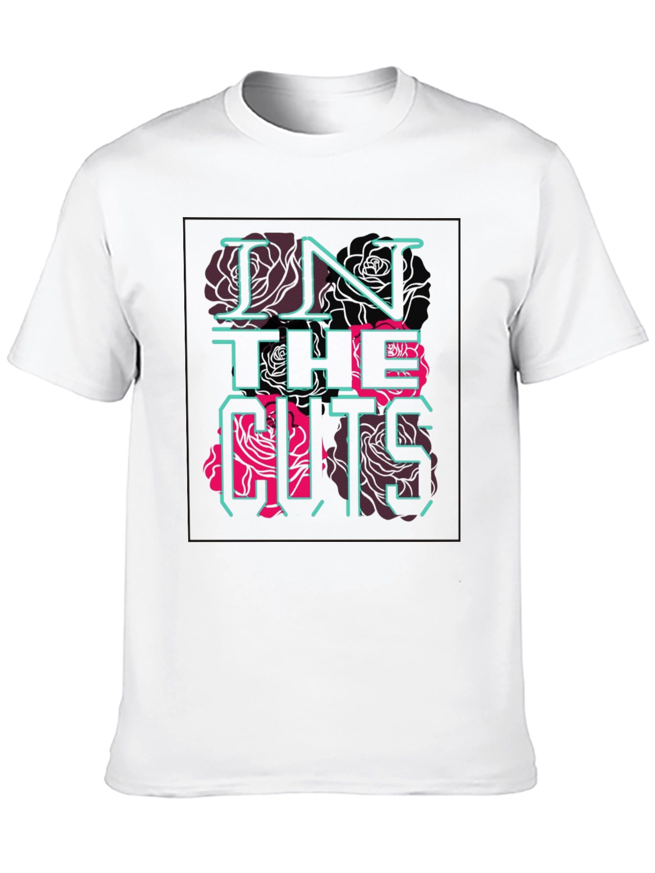 In The Cuts Graphic Tee - Black