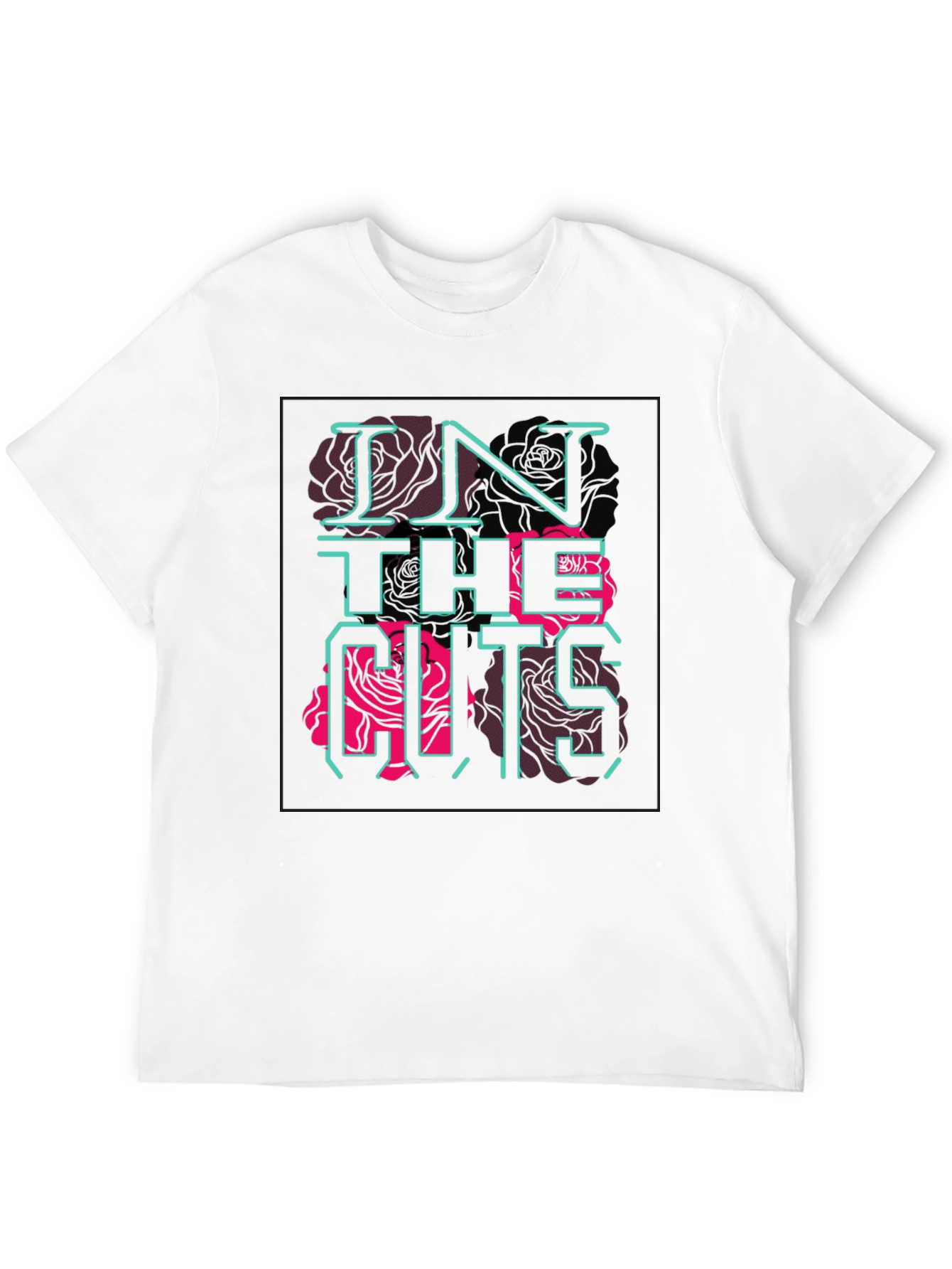 In The Cuts Graphic Tee - Black