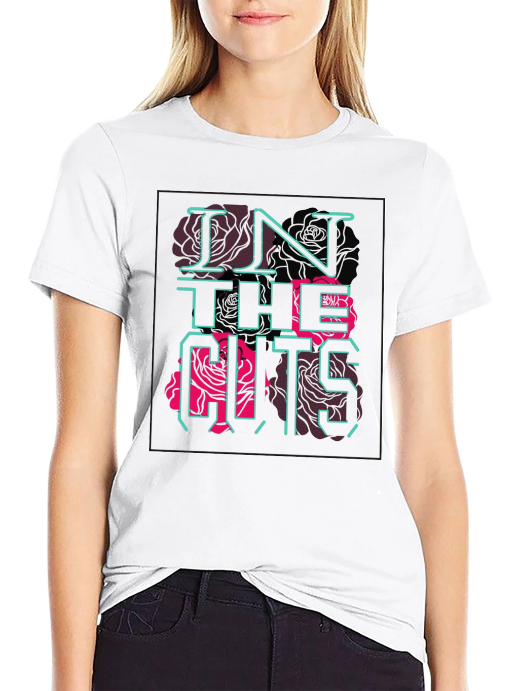 In The Cuts Graphic Tee - Black