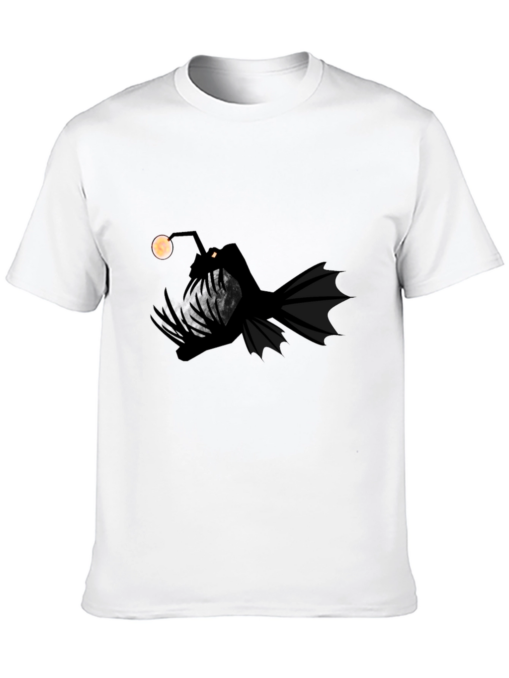 Anglerfish Graphic Tee - Dark Depths Design