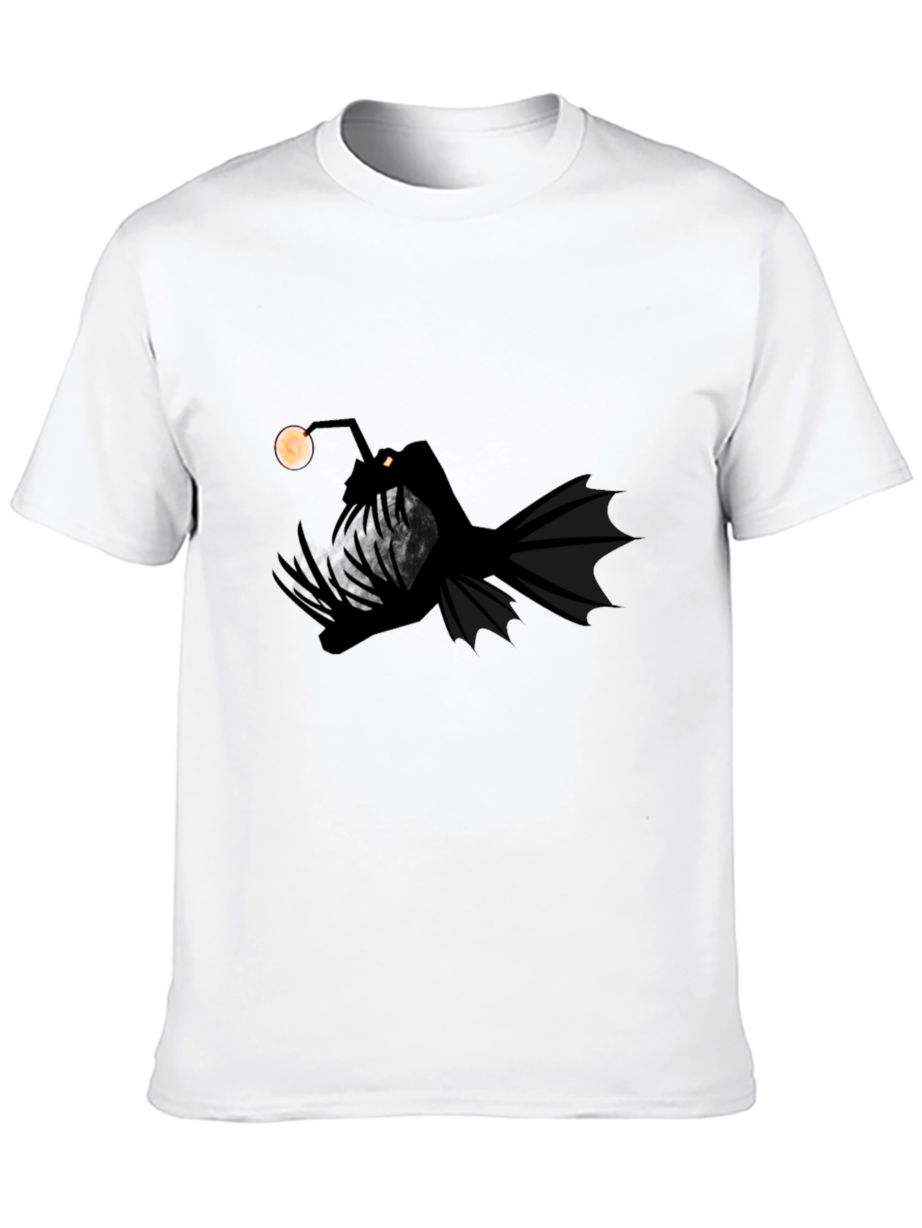 Anglerfish Graphic Tee - Dark Depths Design