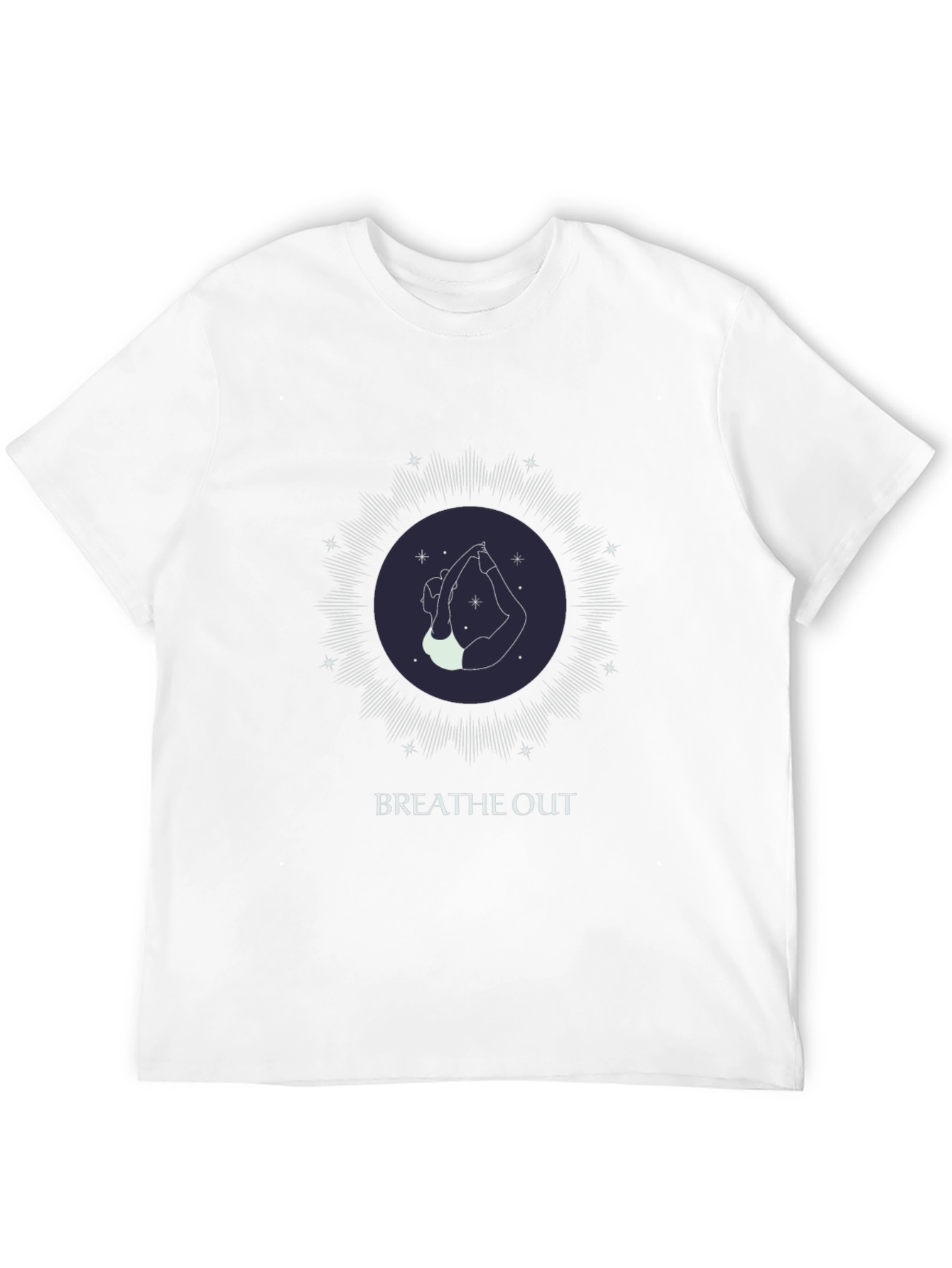 Breathe Out Yoga T-Shirt - Unisex Graphic Tee