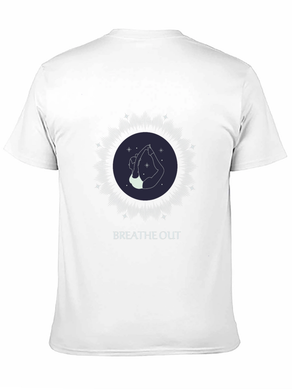 Breathe Out Yoga T-Shirt - Unisex Graphic Tee