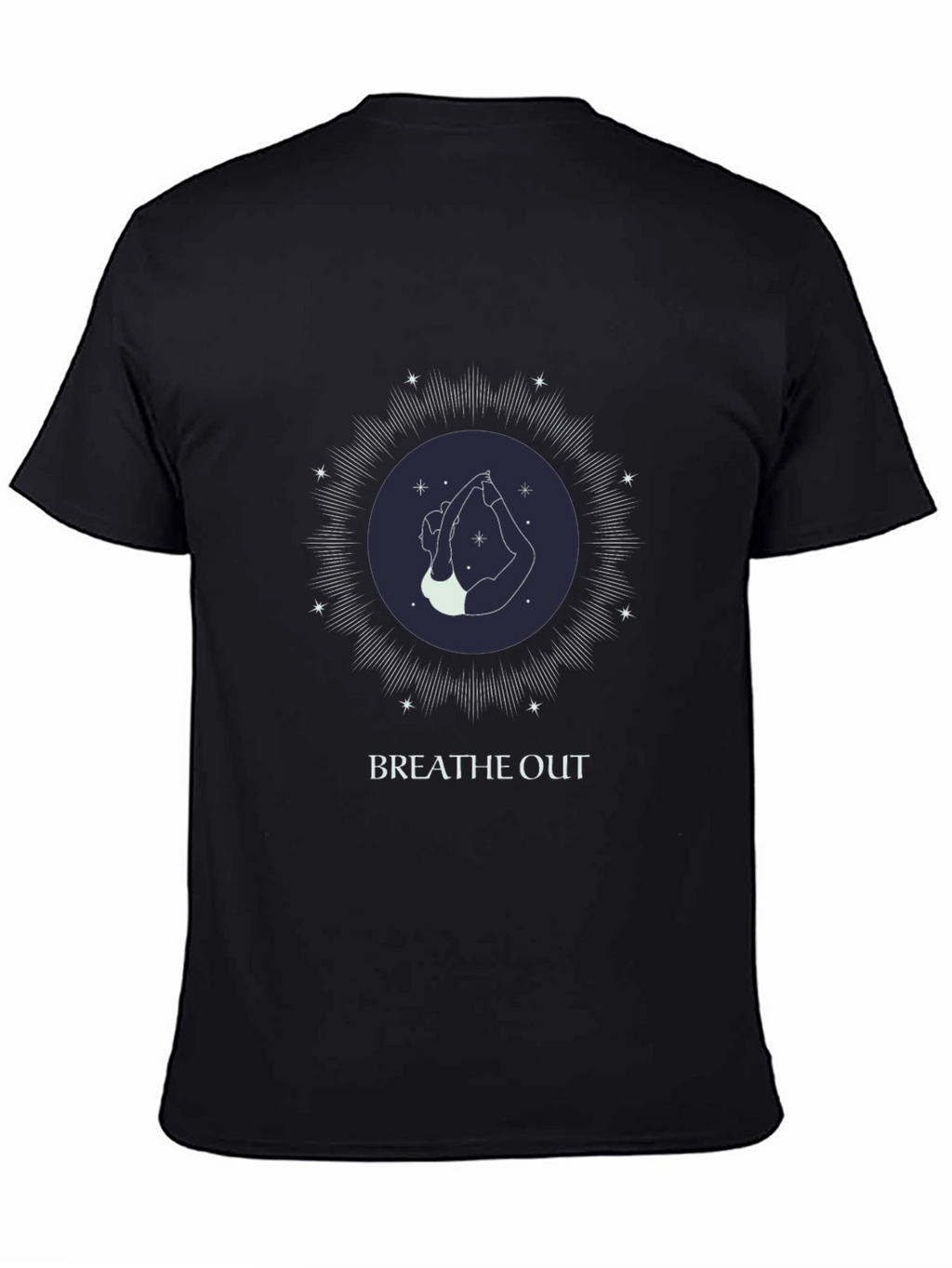 Breathe Out Yoga T-Shirt - Unisex Graphic Tee