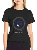 Breathe Out Yoga T-Shirt - Unisex Graphic Tee