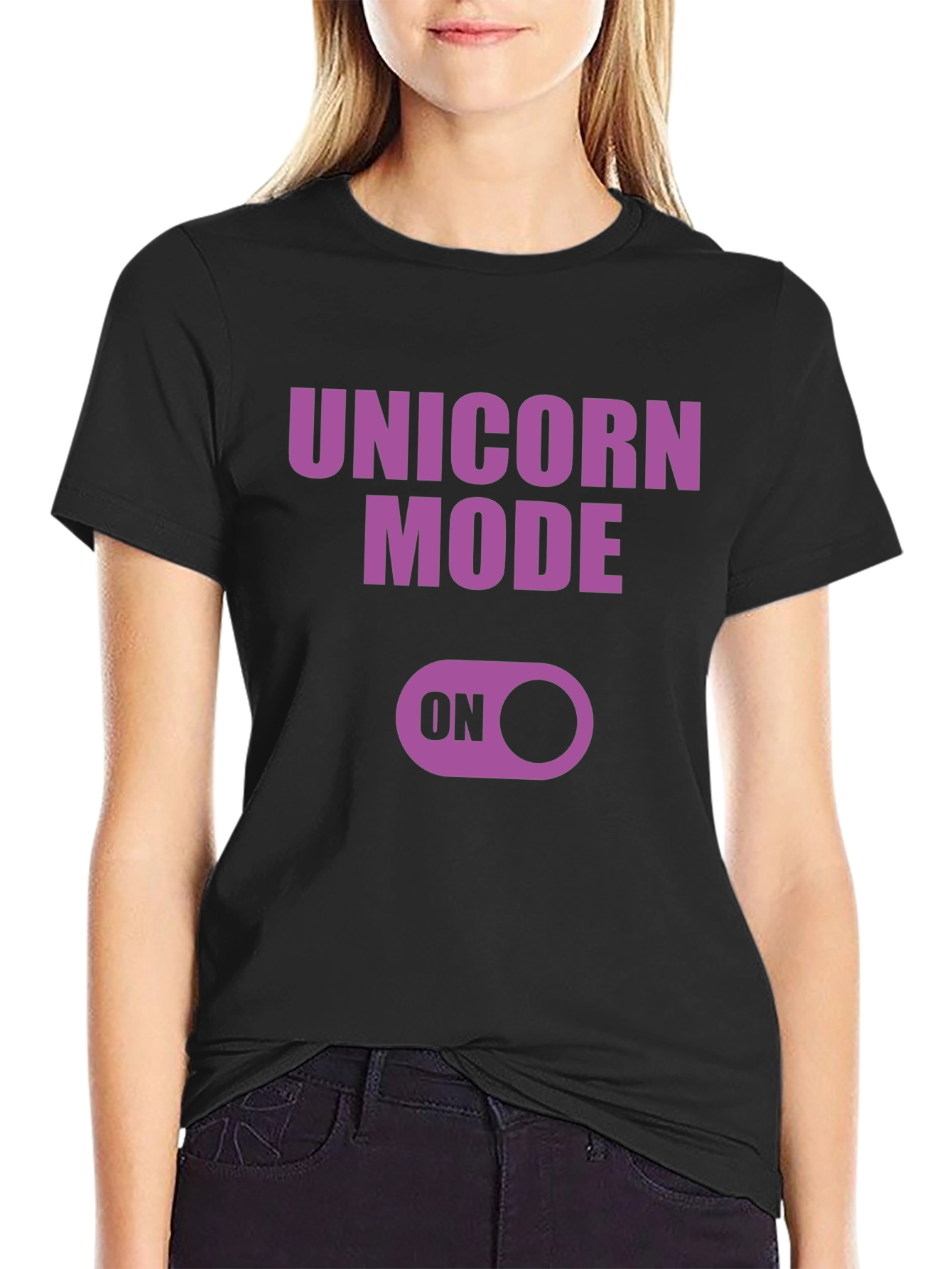 Unicorn Mode On Graphic T-Shirt