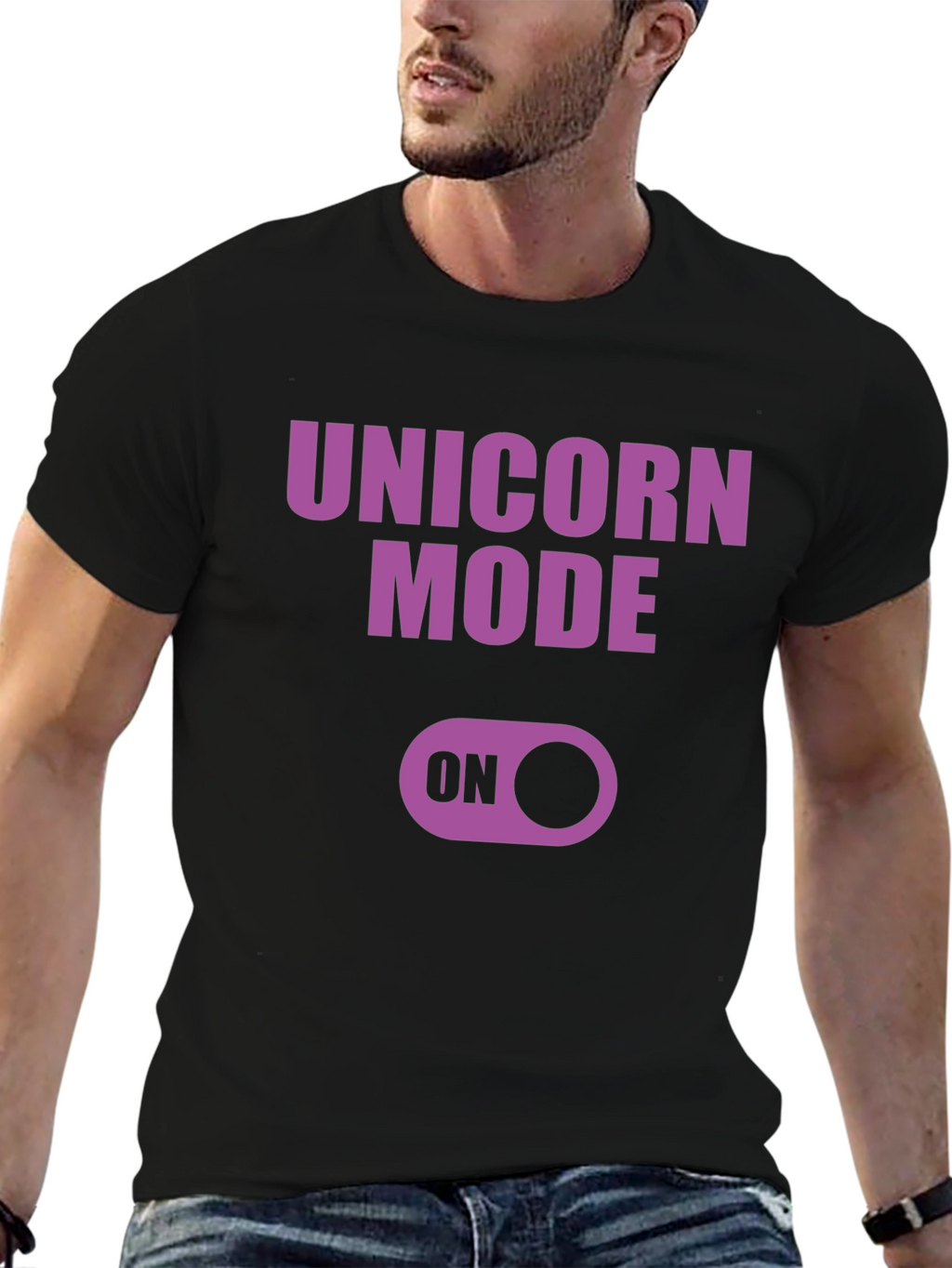 Unicorn Mode On Graphic T-Shirt