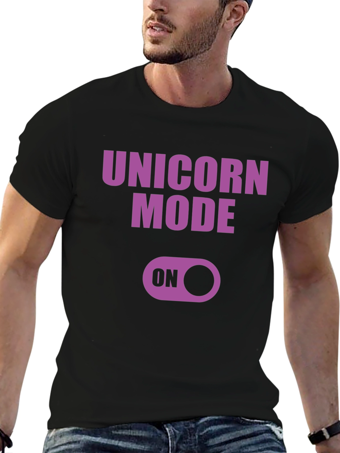 Unicorn Mode On Graphic T-Shirt