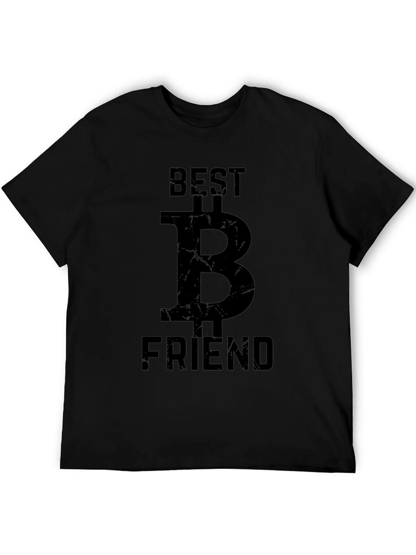 Best B Friend Graphic Tee - Cryptocurrency Bitcoin T-Shirt
