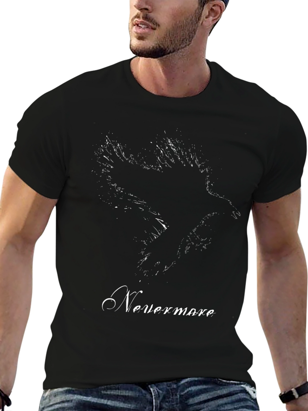 Nevermore Raven Black T-Shirt